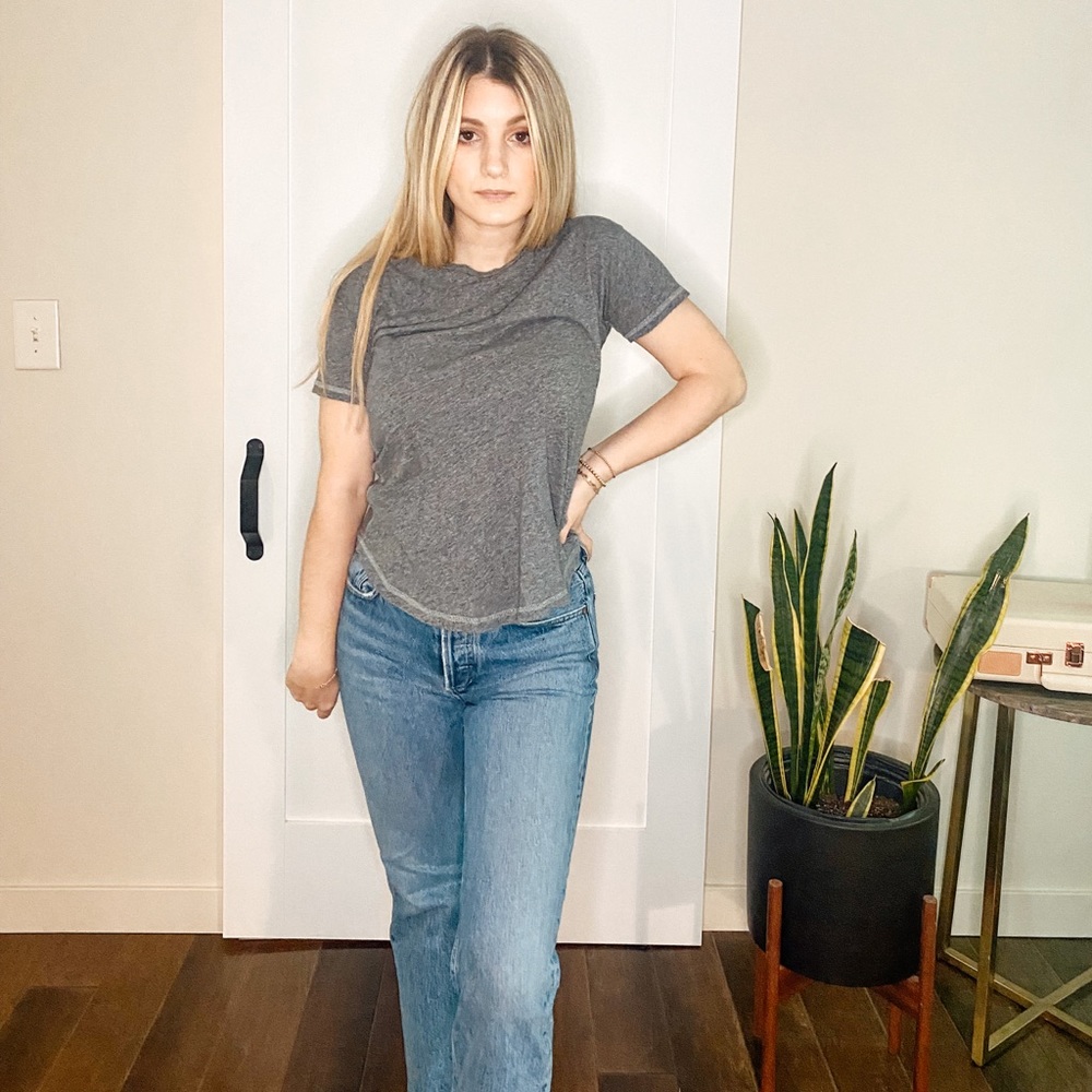 Madewell Gray Classic Tee
